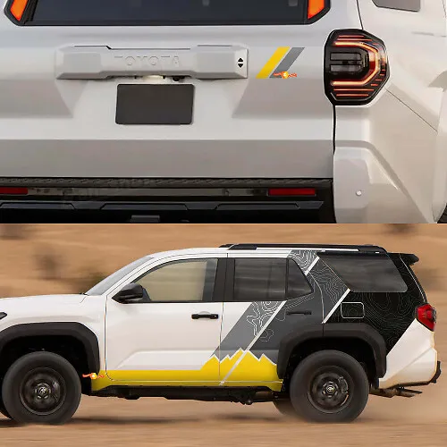 VNTAGE STYLE RETRO VNYL DECALS/ GAPHCS/ CALCAS/ Ft TOYOTA P/U 80