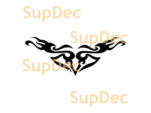 thumbnail interactive-video image 1 of 42 X 42 Firebird Hood Graphic Decal Sticker For Pontiac Trans Am GOLD BLK 455 1 of 6