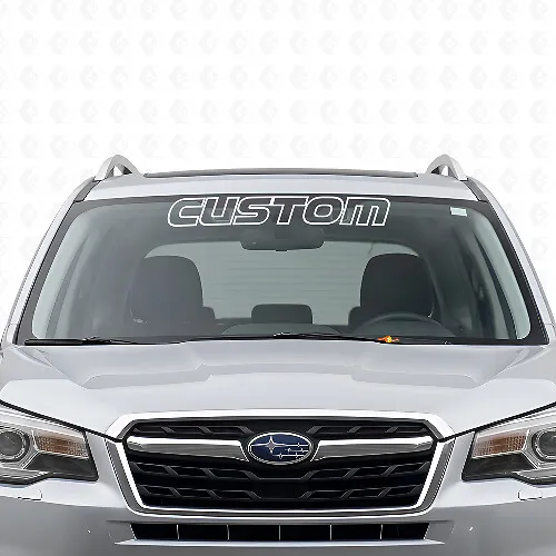 Custom Decals for Suba Crosstrek | Durable Vinyl Stickers for Adventure