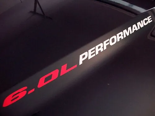 6.0L Vortec 364ci Hood Decal for Chevy Truck id=1318
