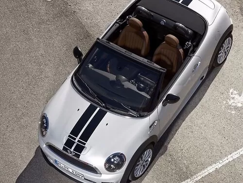 Mini Cooper S F56 2014-2018 side stripe graphics decal style 3