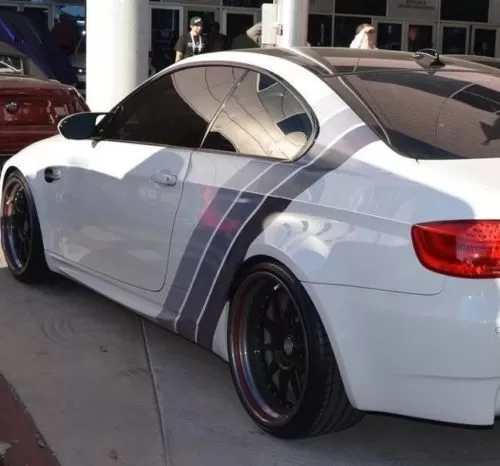 BMW Hood Doors Side Rally Motorsport Vinyl Decal Sticker