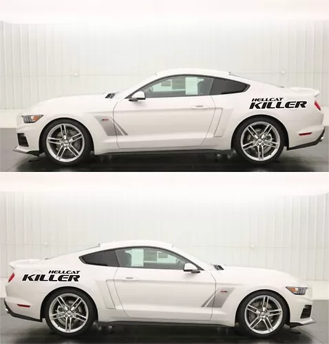 Pair Vinyl Decals Stickers Side bed bands 4x4 graphic for Ford Ranger ...