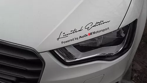 2 Audi Racing A3 A4 A5 A6 A8 Q3 Q5 Q7 Tt Rs4 S4 Decal Sticker