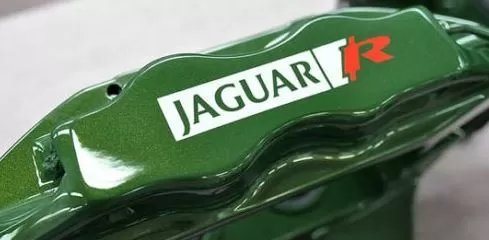 Set of 6x Jaguar R Brake Caliper Decal Sticker fits F type R type xkr ...