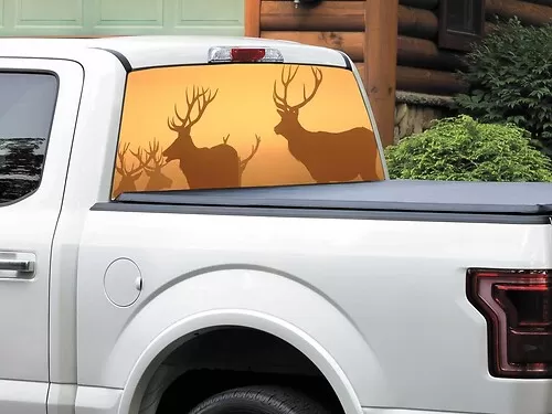 Minnesota Vikings NFL Rear Window Decal Sticker Pick-up Truck SUV Car 3
