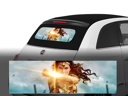 Comic outlet car decals