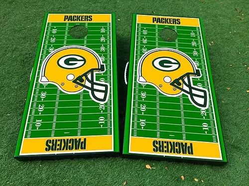 thumbnail image 2 of Green Bay Packers 11x17 Multi-Use Decals (2 Pack) – For Windows, Auto, Cornhole – Officially Licensed 2 of 4