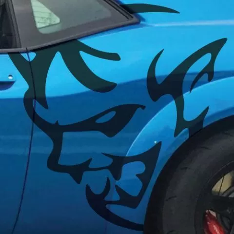 Dodge Challenger SRT Demon vinyl decal sticker auto car truck side