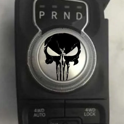 Fts Ram Rebel Skull Crossbones Grunge Shft Knob Decal Stcker Graphc