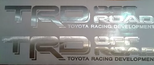 TRD 4x4 Off Road Decal Set Fits 2016 - 2020 Tacoma Tundra Truck Sticker (FC