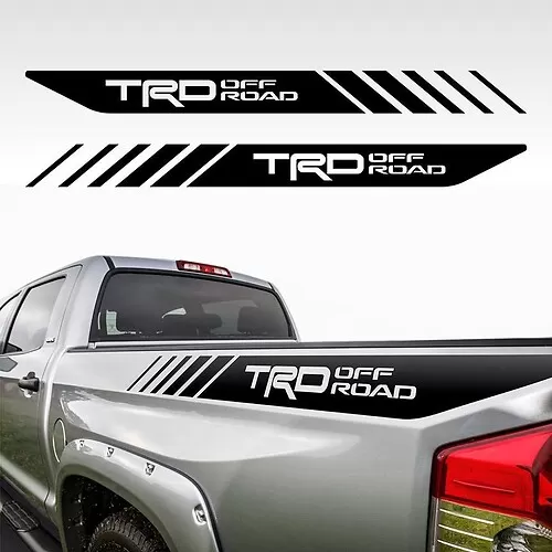 thumbnail image 2 of Oracal Tacoma TRD Side Door Stripes Vinyl Decals Kit - Off Road 4x4 Truck Stickers 2 of 6