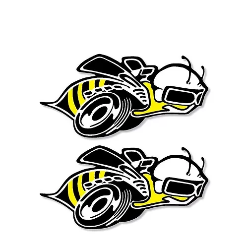 Autocollant Vinyle Logo Super Bee En Colère 3M - Fabriqué Aux USA, Pour Voiture, Mur, Fenêtre