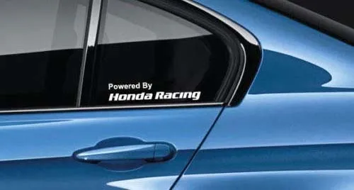 thumbnail image 2 of Honda Racing Vinyl Decal Sticker – Sport Performance Logo For Windshield, Bumper, Tailgate 2 of 5