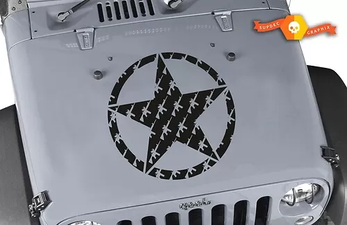 Rock N Roll Zombie Hand Sticker - 6x3 Inch Vinyl Decal For Cars, Windows & Laptops