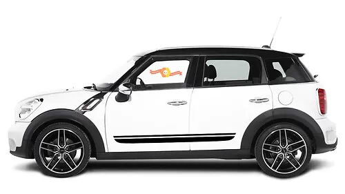 Mini Cooper Clubman F54 JCW 2015-2018 side stripe graphics decal