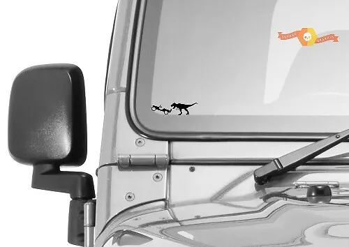 Jeep Windshield At-At Easter Egg Companion Vinyl Decal