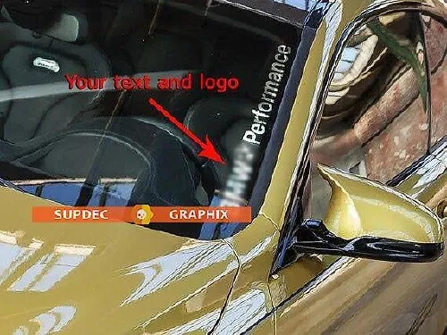 ///M Performance Decal Sticker for Windshield or Rear Window fit to BMW ...