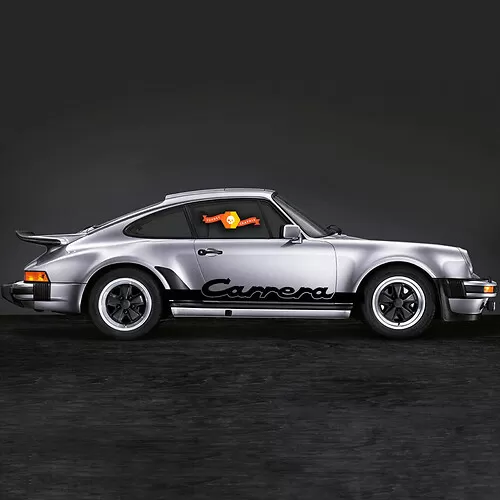 2 Porsche 911 turbo S Side Decal Rocker Panel Stripes Doors Kit Decal ...