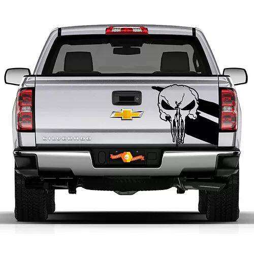 Z71 4x4 Truck Bed Decals – Silver Metallic (Set) For Chevy Silverado & GMC