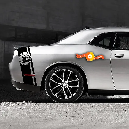 Dodge Challenger Scat Pack Side Vinyl Decal Sticker
