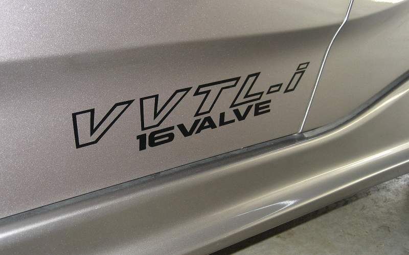2 vvtL-i vvtLi decal sticker emblem logo Fits Celica GTS Corolla S MR2 MR-2