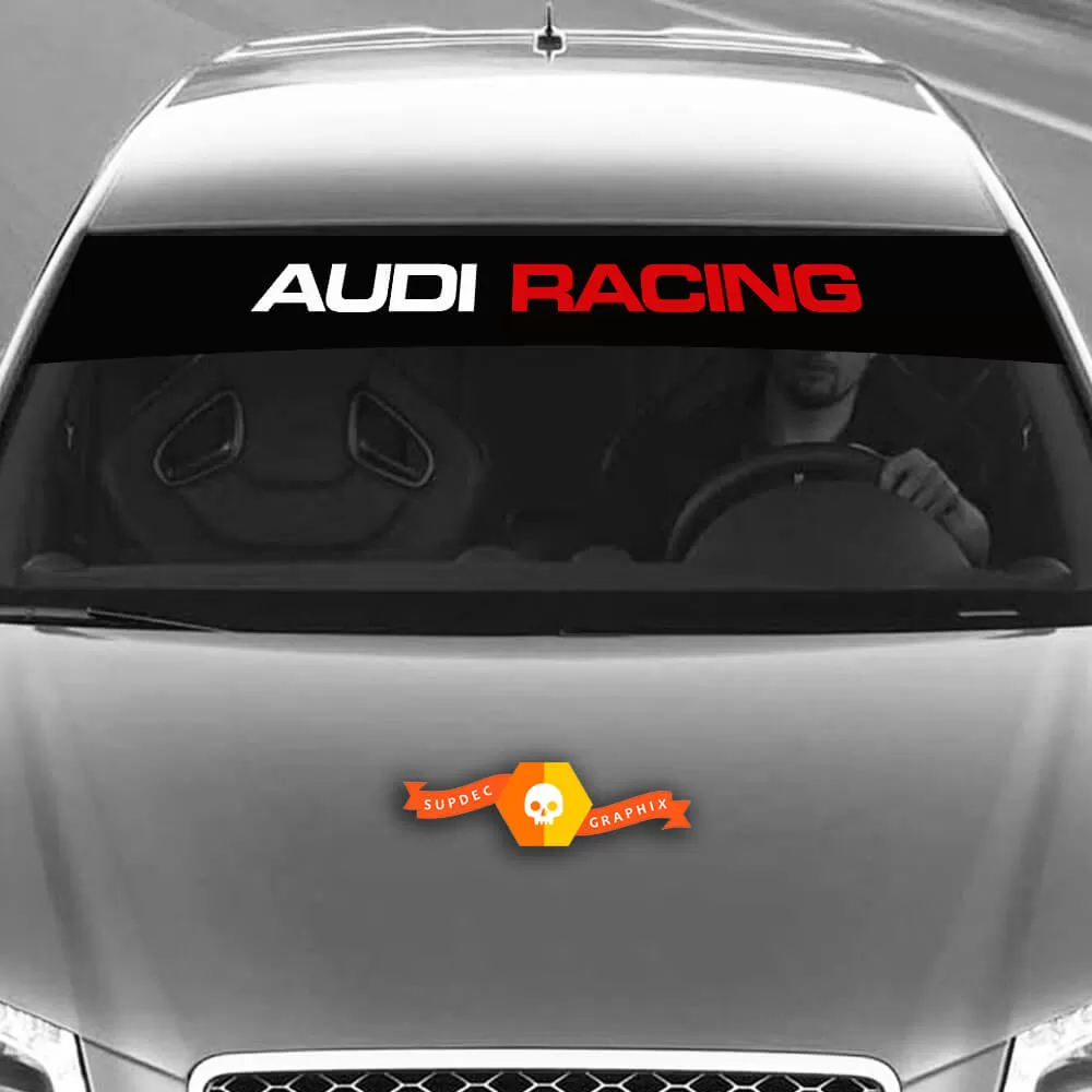 Vinyl Decals Graphic Stickers Side Audi Sunstrip Racing 2022