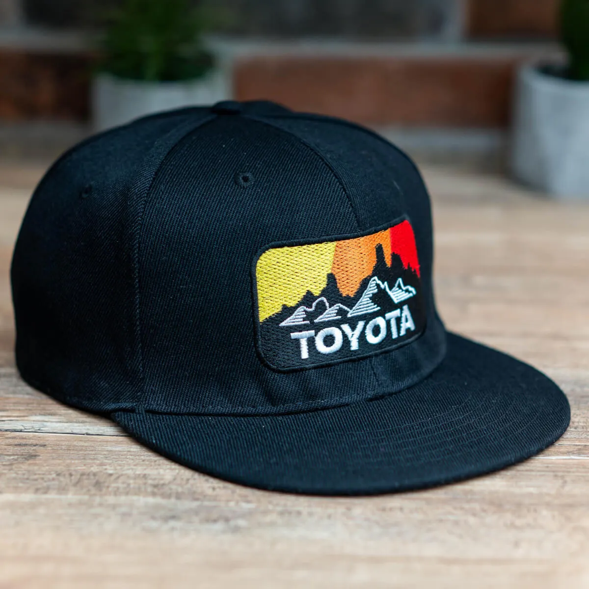 Toyota TRD Retro Vintage Snapback Hat Embroidered Toyota 