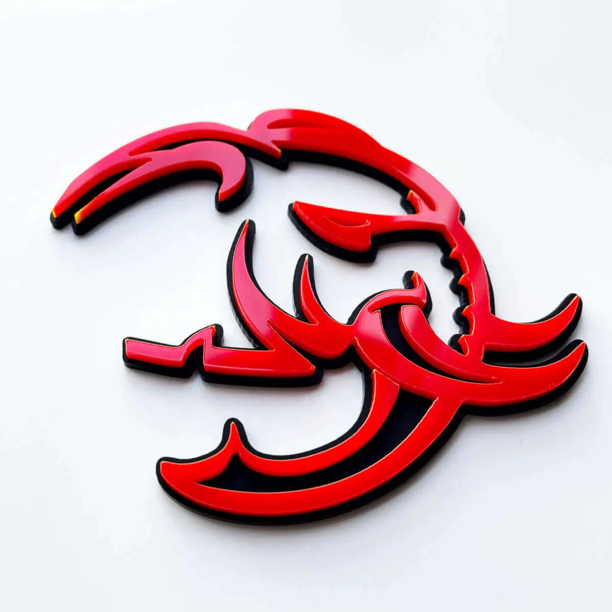 UpAuto 2 emblemi OEM 5.0 emblemi 3D autoadesivi logo adesivo per Ford Mustang GT 2011 2012 2013 2014 (nero