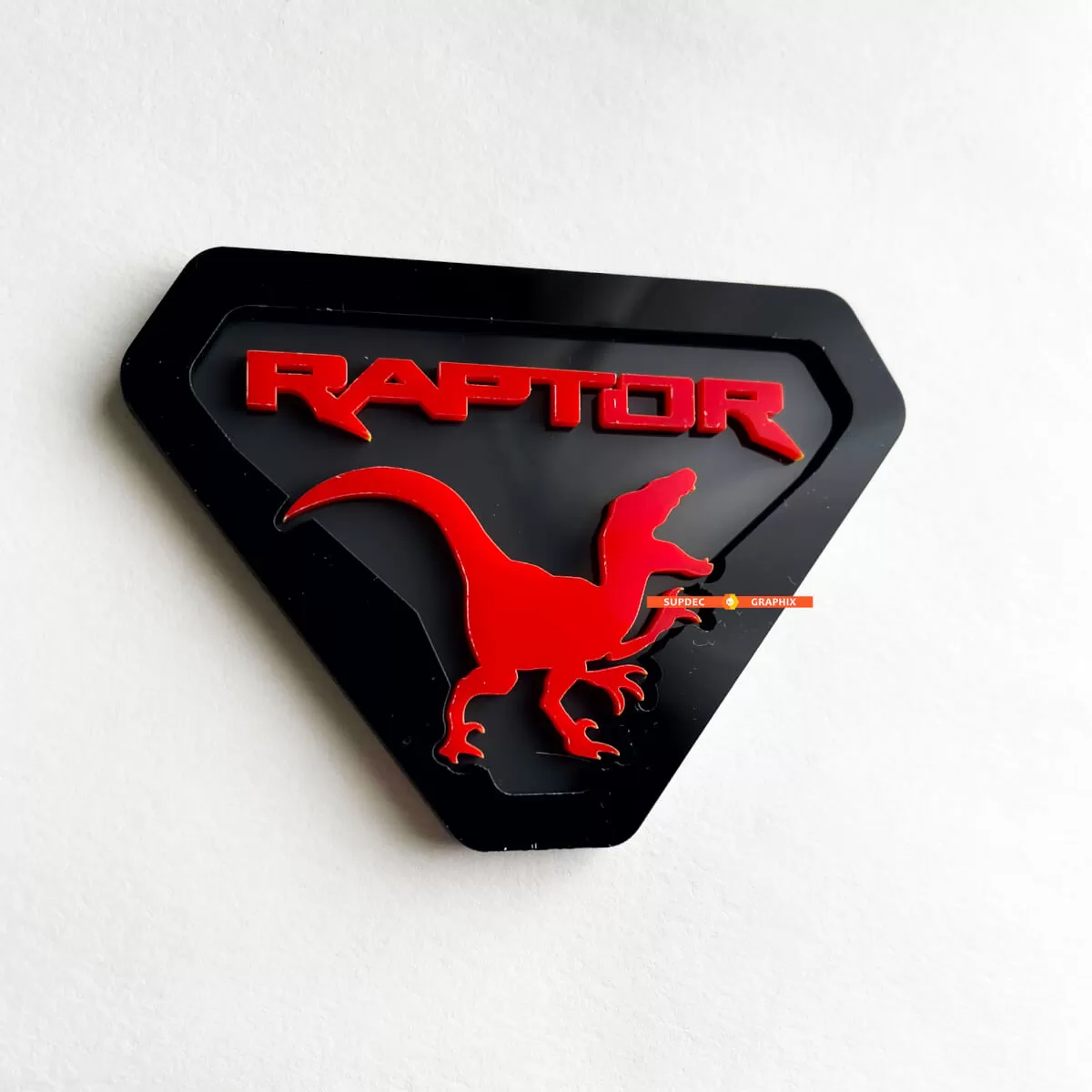 Raptor Edition Fender Badges Tailgate Emblem 3D Badge